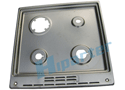 4 Burners stove top plate